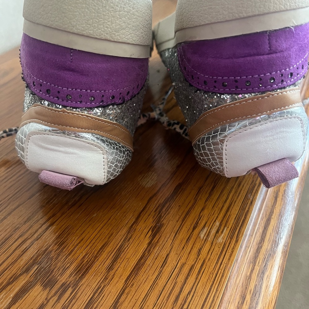 Shu Shop High-Top Glitter Sneakers - Picture 10 of 11